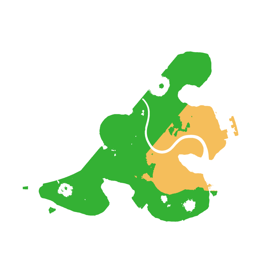 Biome Rust Map: Procedural Map, Size: 2000, Seed: 1978162112