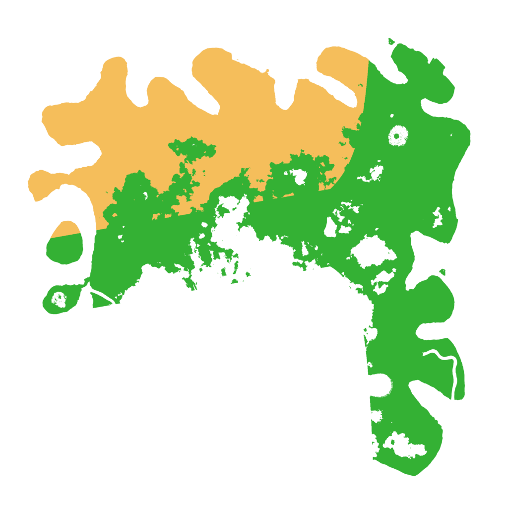 Biome Rust Map: Procedural Map, Size: 3800, Seed: 47276815
