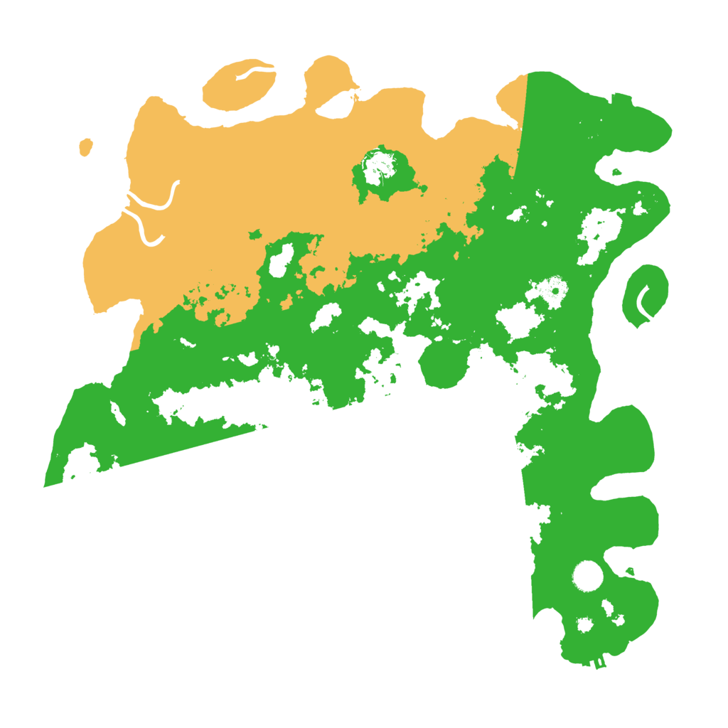 Biome Rust Map: Procedural Map, Size: 4200, Seed: 363597743