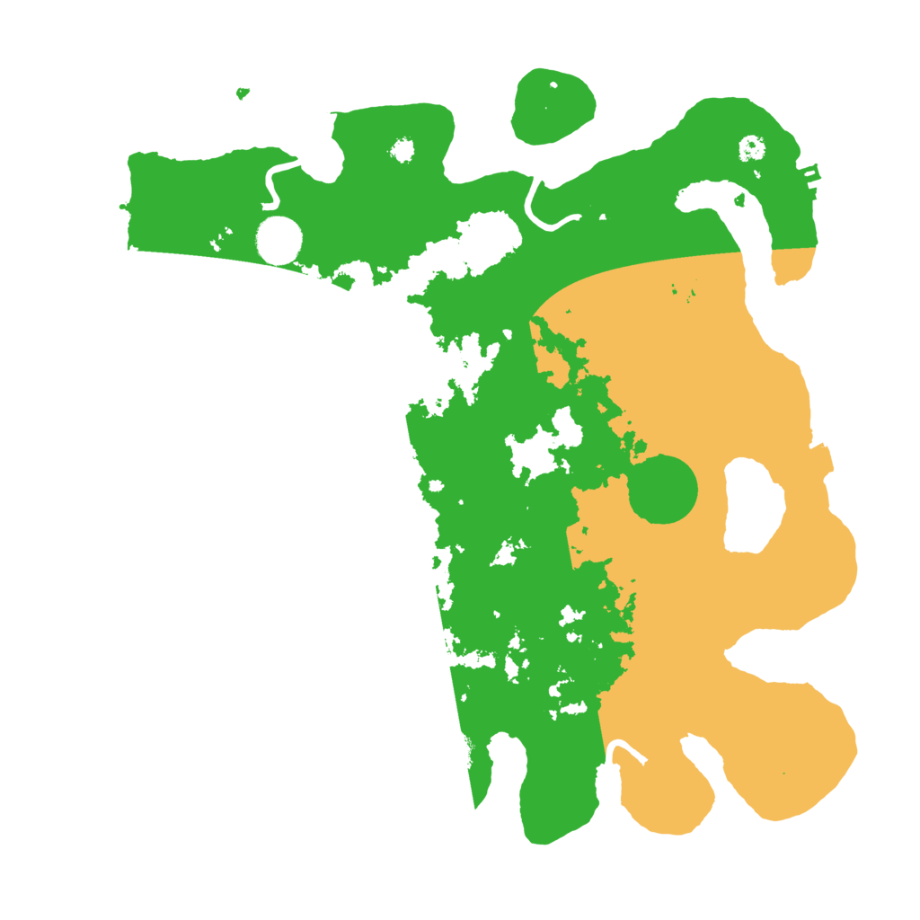 Biome Rust Map: Procedural Map, Size: 3550, Seed: 4350712