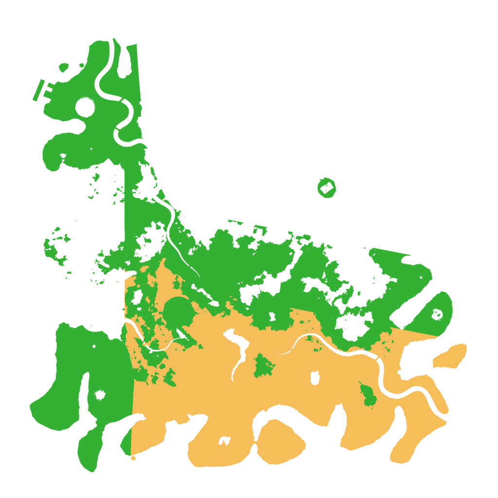 Biome Rust Map: Procedural Map, Size: 4500, Seed: 122765