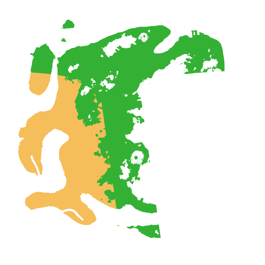 Biome Rust Map: Procedural Map, Size: 3000, Seed: 1852240950