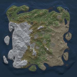 Thumbnail Rust Map: Procedural Map, Size: 4250, Seed: 43724965, 18 Monuments