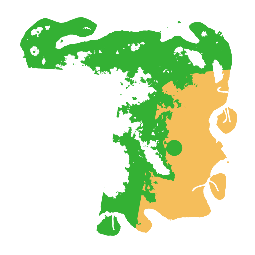 Biome Rust Map: Procedural Map, Size: 4250, Seed: 43724965