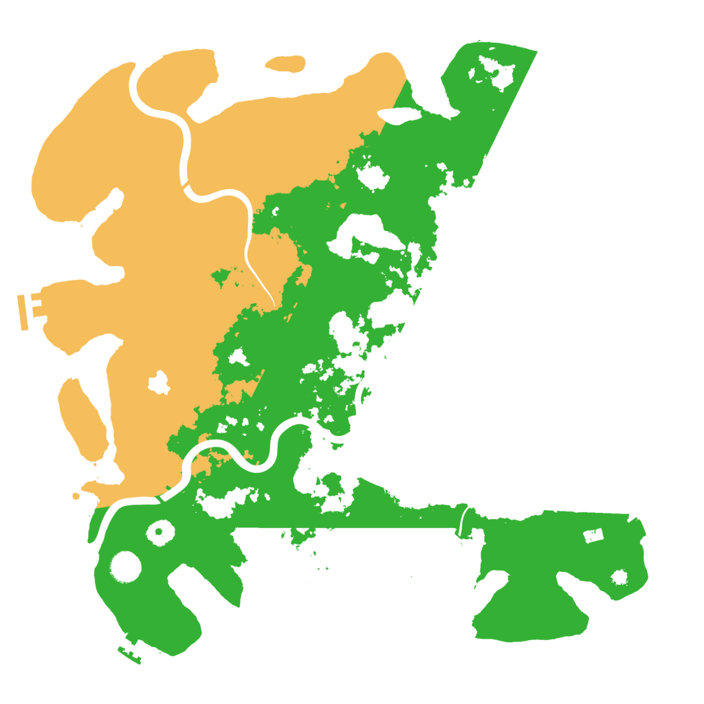 Biome Rust Map: Procedural Map, Size: 4000, Seed: 1316673281