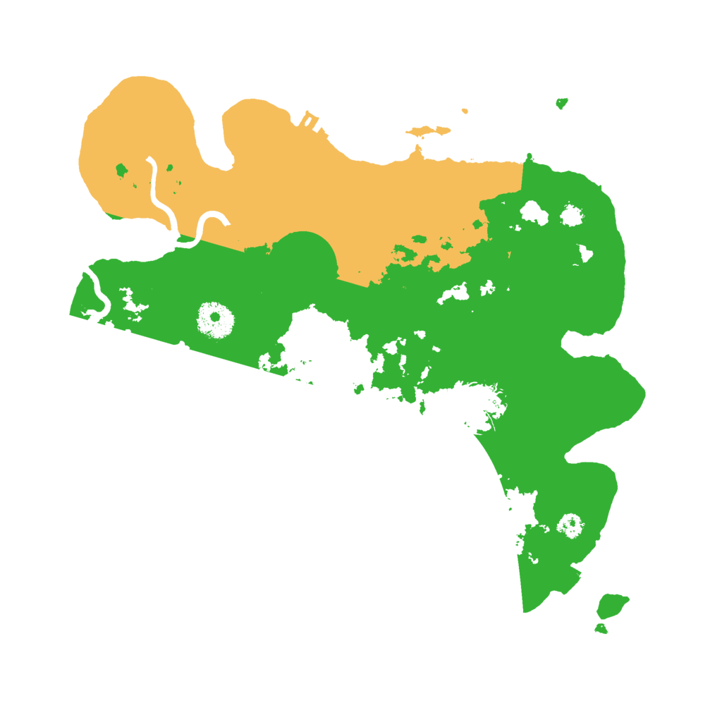 Biome Rust Map: Procedural Map, Size: 3000, Seed: 67262969