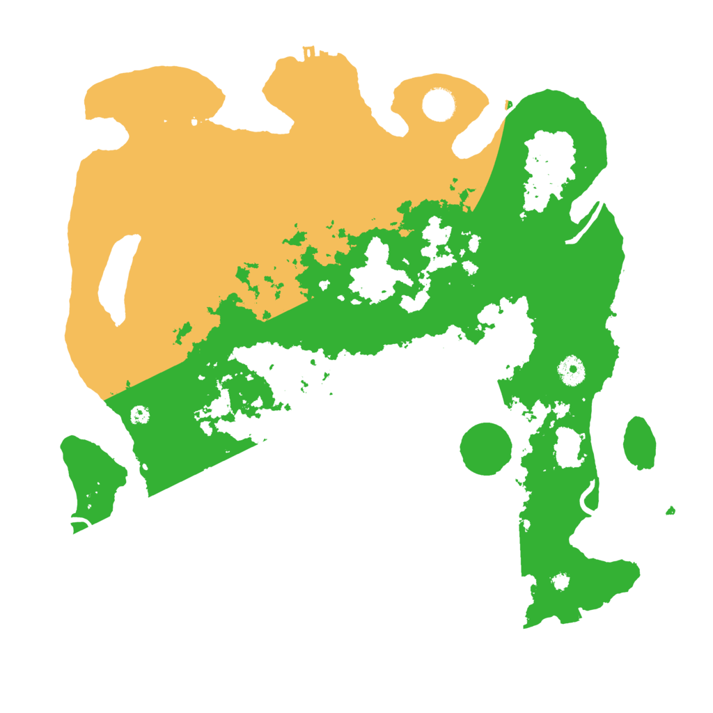 Biome Rust Map: Procedural Map, Size: 3800, Seed: 70636632