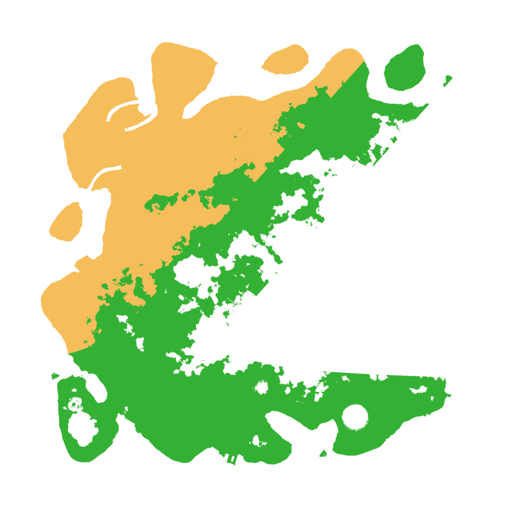 Biome Rust Map: Procedural Map, Size: 3550, Seed: 59424615