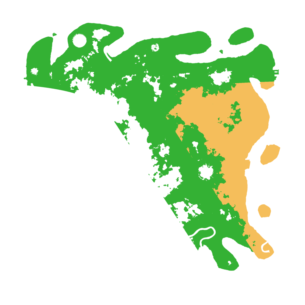 Biome Rust Map: Procedural Map, Size: 3950, Seed: 56568762