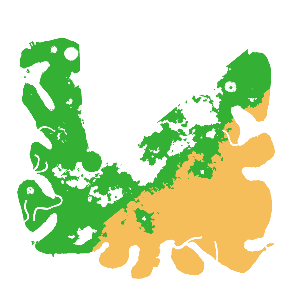 Biome Rust Map: Procedural Map, Size: 3950, Seed: 75747686