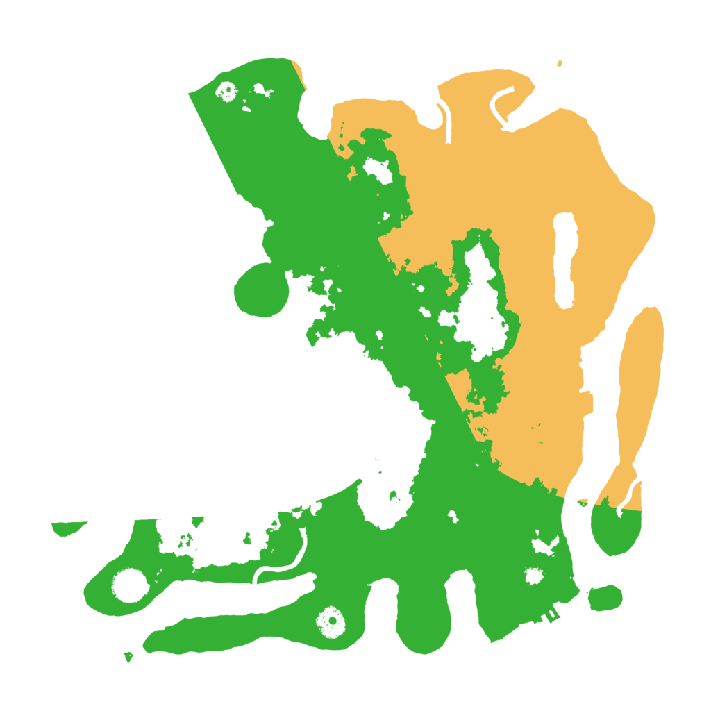 Biome Rust Map: Procedural Map, Size: 3650, Seed: 69979156