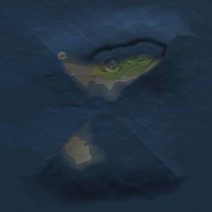 Thumbnail Rust Map: Procedural Map, Size: 1000, Seed: 300027, 1 Monuments