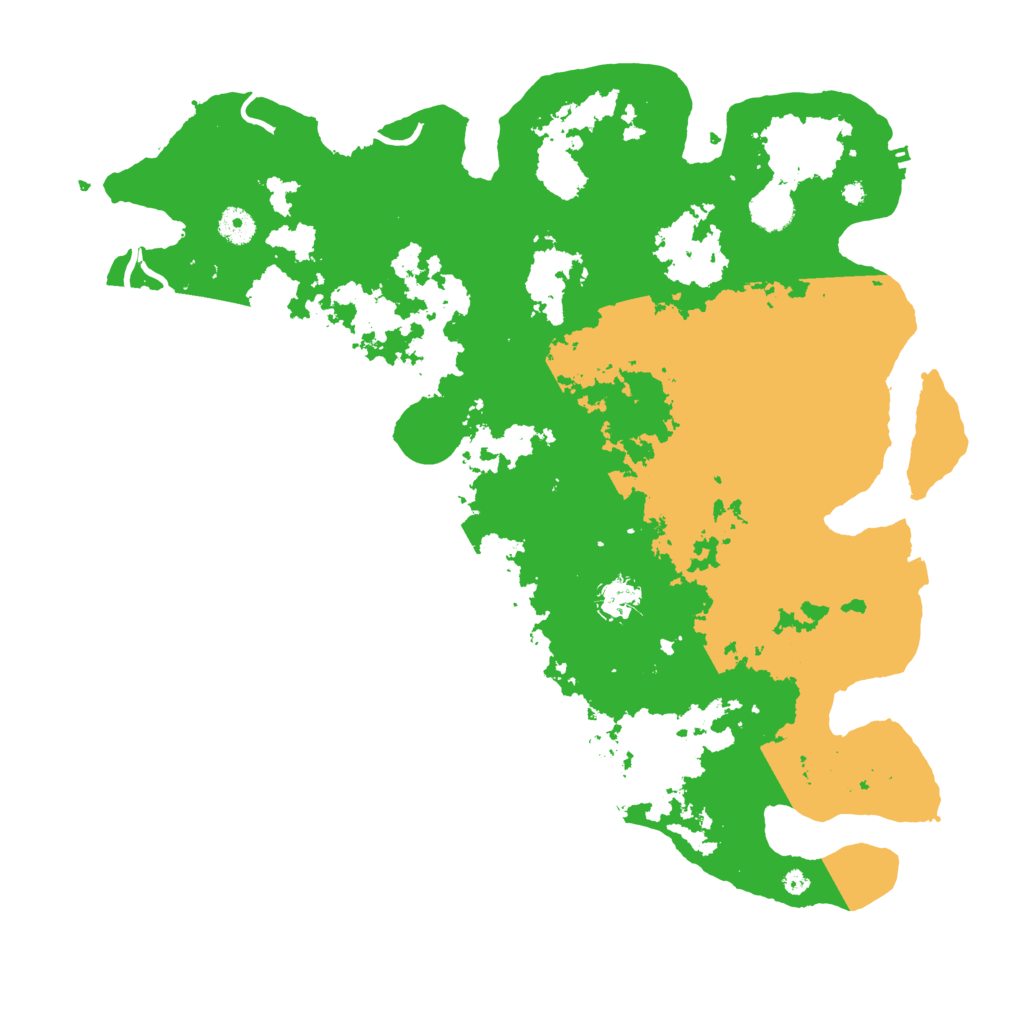 Biome Rust Map: Procedural Map, Size: 4250, Seed: 59469473