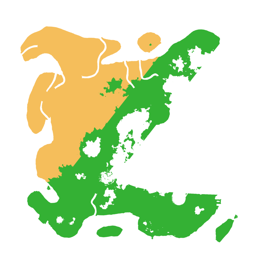 Biome Rust Map: Procedural Map, Size: 3450, Seed: 12509673