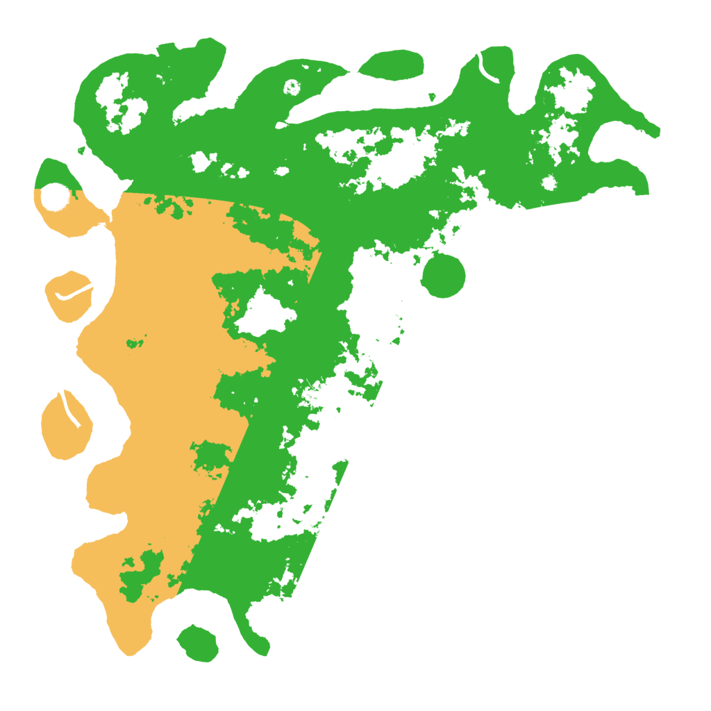 Biome Rust Map: Procedural Map, Size: 4400, Seed: 63758092