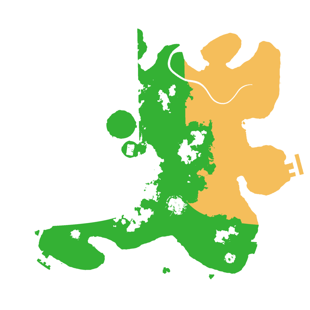 Biome Rust Map: Procedural Map, Size: 3000, Seed: 859738593