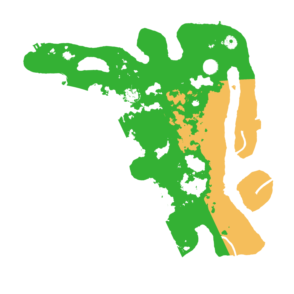 Biome Rust Map: Procedural Map, Size: 3400, Seed: 46465890