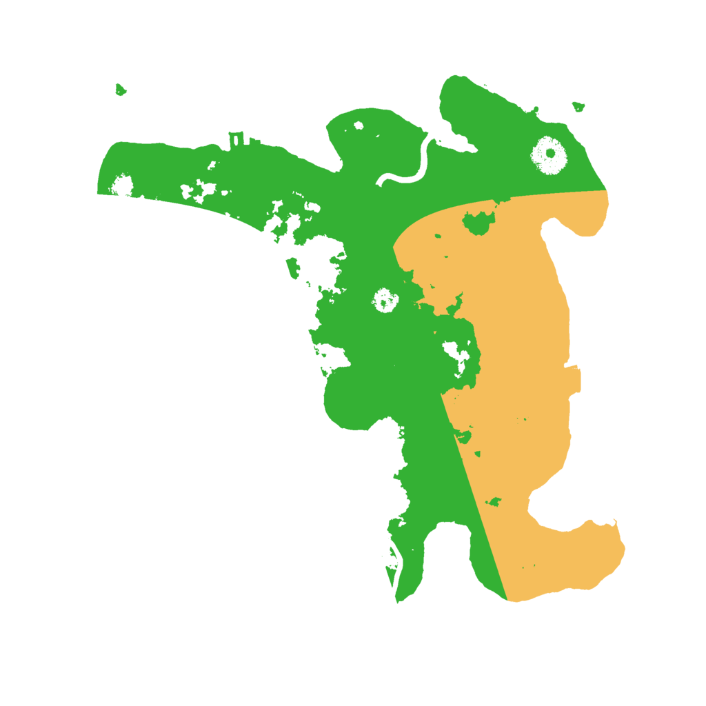 Biome Rust Map: Procedural Map, Size: 3000, Seed: 8616