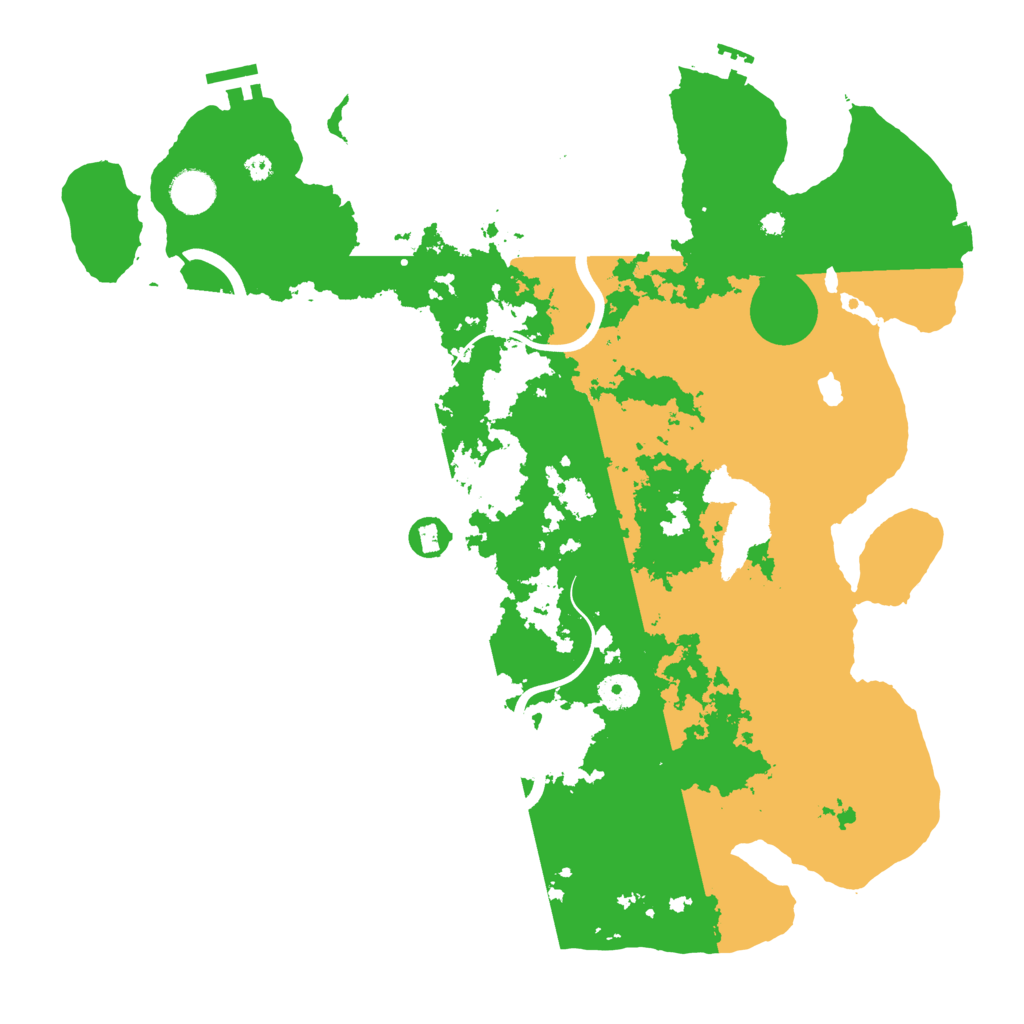 Biome Rust Map: Procedural Map, Size: 4000, Seed: 148304065