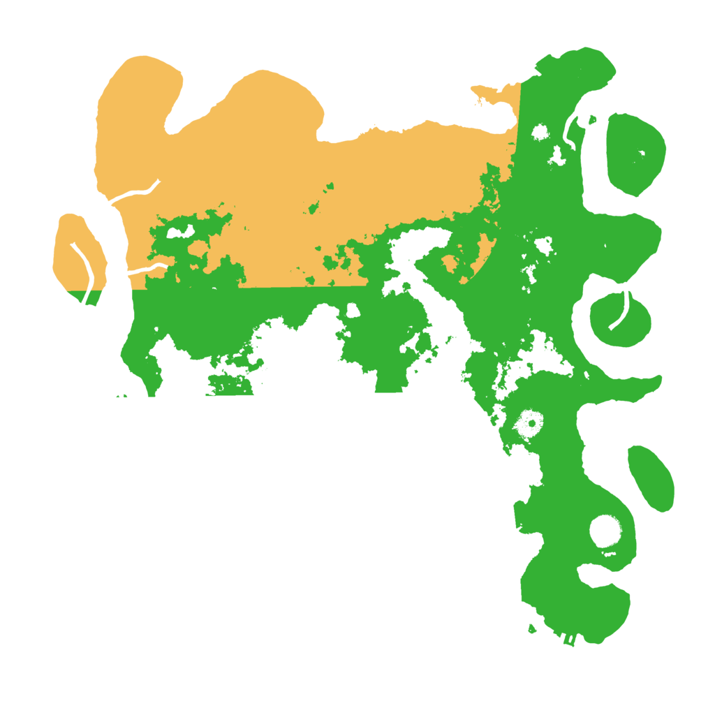 Biome Rust Map: Procedural Map, Size: 4000, Seed: 1764010479