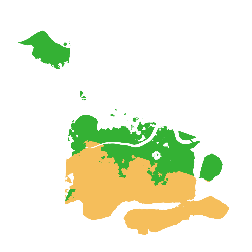 Biome Rust Map: Procedural Map, Size: 3000, Seed: 1715937017