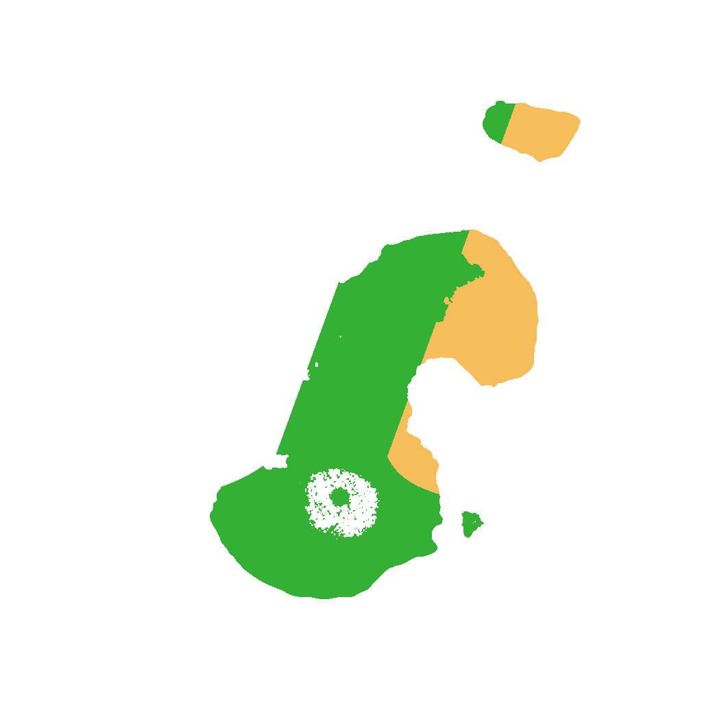 Biome Rust Map: Procedural Map, Size: 1500, Seed: 50005