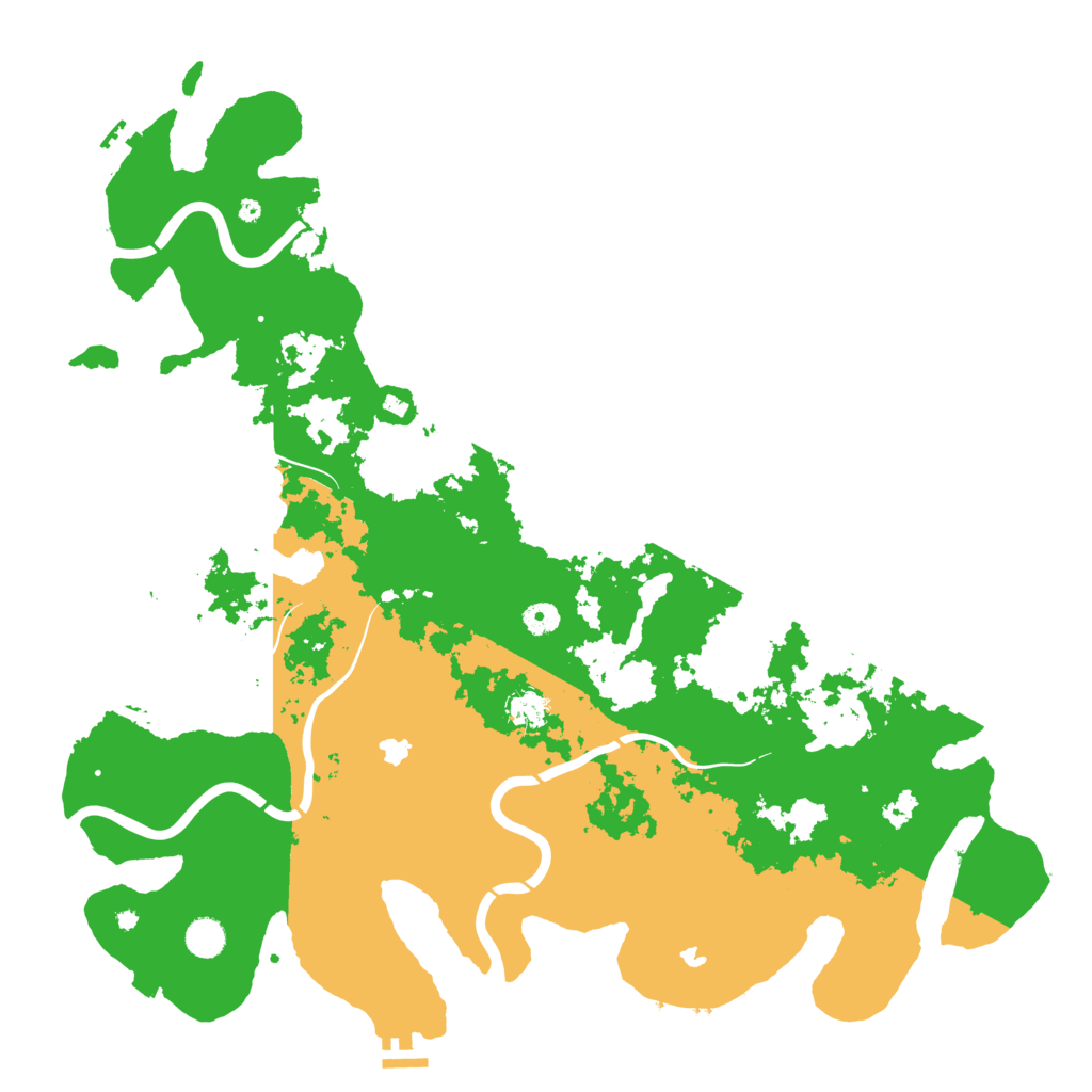 Biome Rust Map: Procedural Map, Size: 4800, Seed: 1315389147
