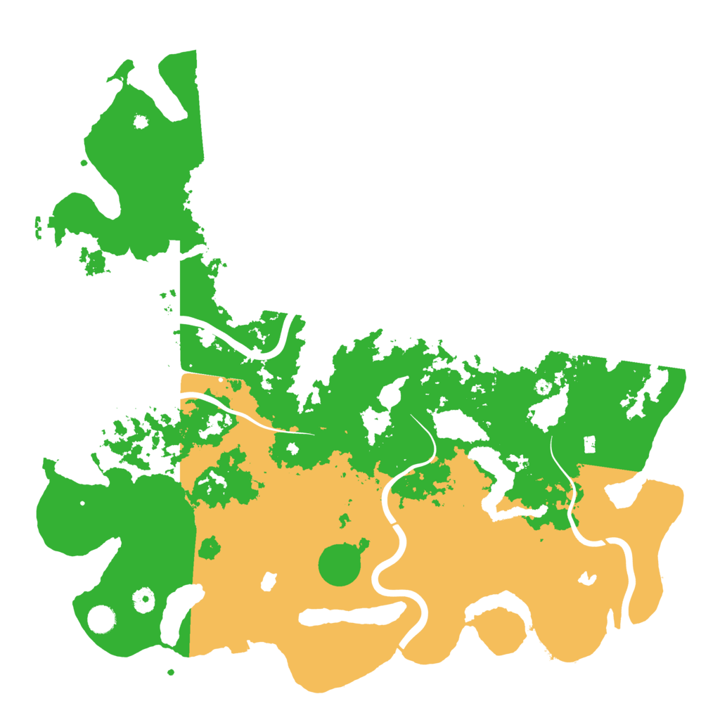 Biome Rust Map: Procedural Map, Size: 4500, Seed: 1769426143