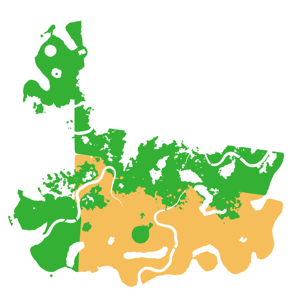 Biome Rust Map: Procedural Map, Size: 4500, Seed: 1769426143