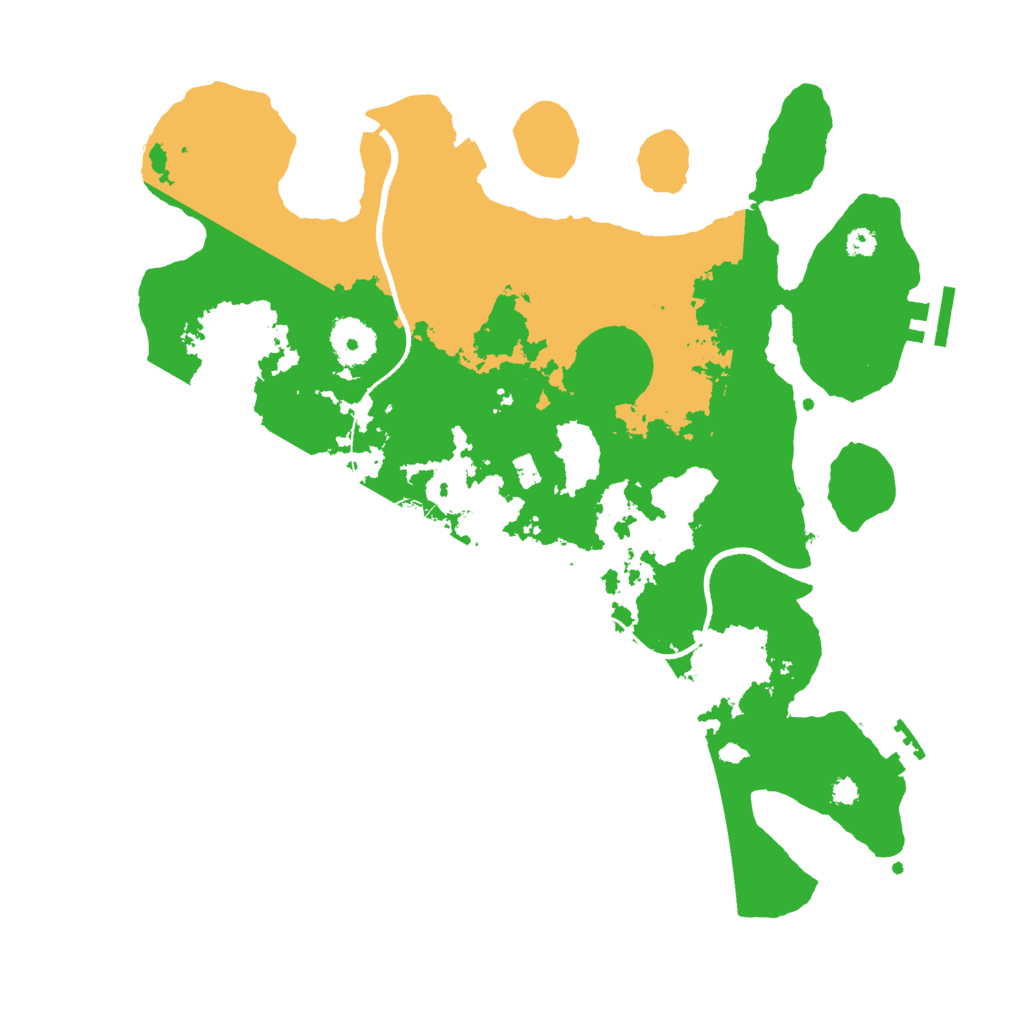 Biome Rust Map: Procedural Map, Size: 3450, Seed: 85679946