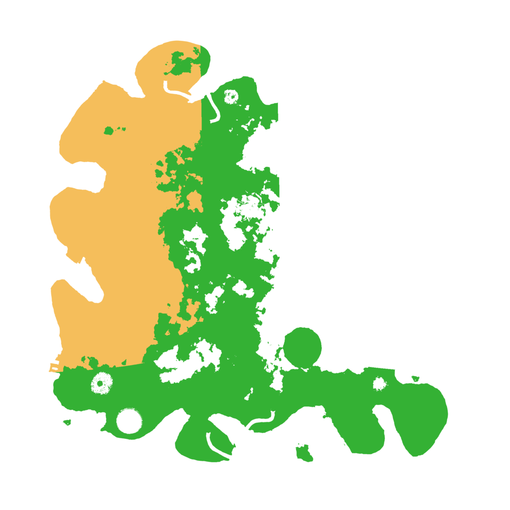 Biome Rust Map: Procedural Map, Size: 3550, Seed: 19875602