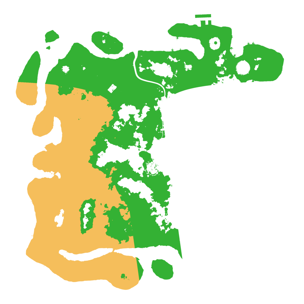 Biome Rust Map: Procedural Map, Size: 3850, Seed: 90671930