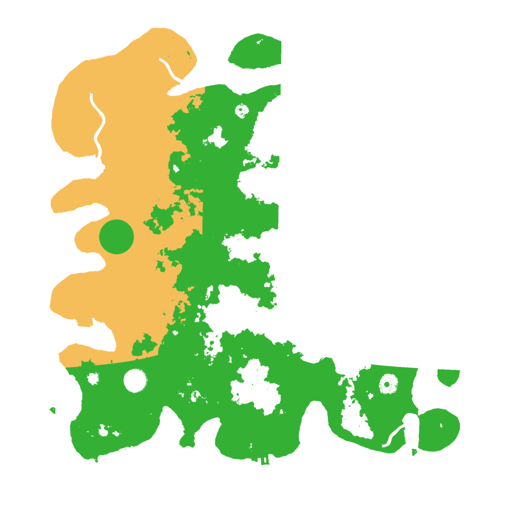 Biome Rust Map: Procedural Map, Size: 3850, Seed: 56282000