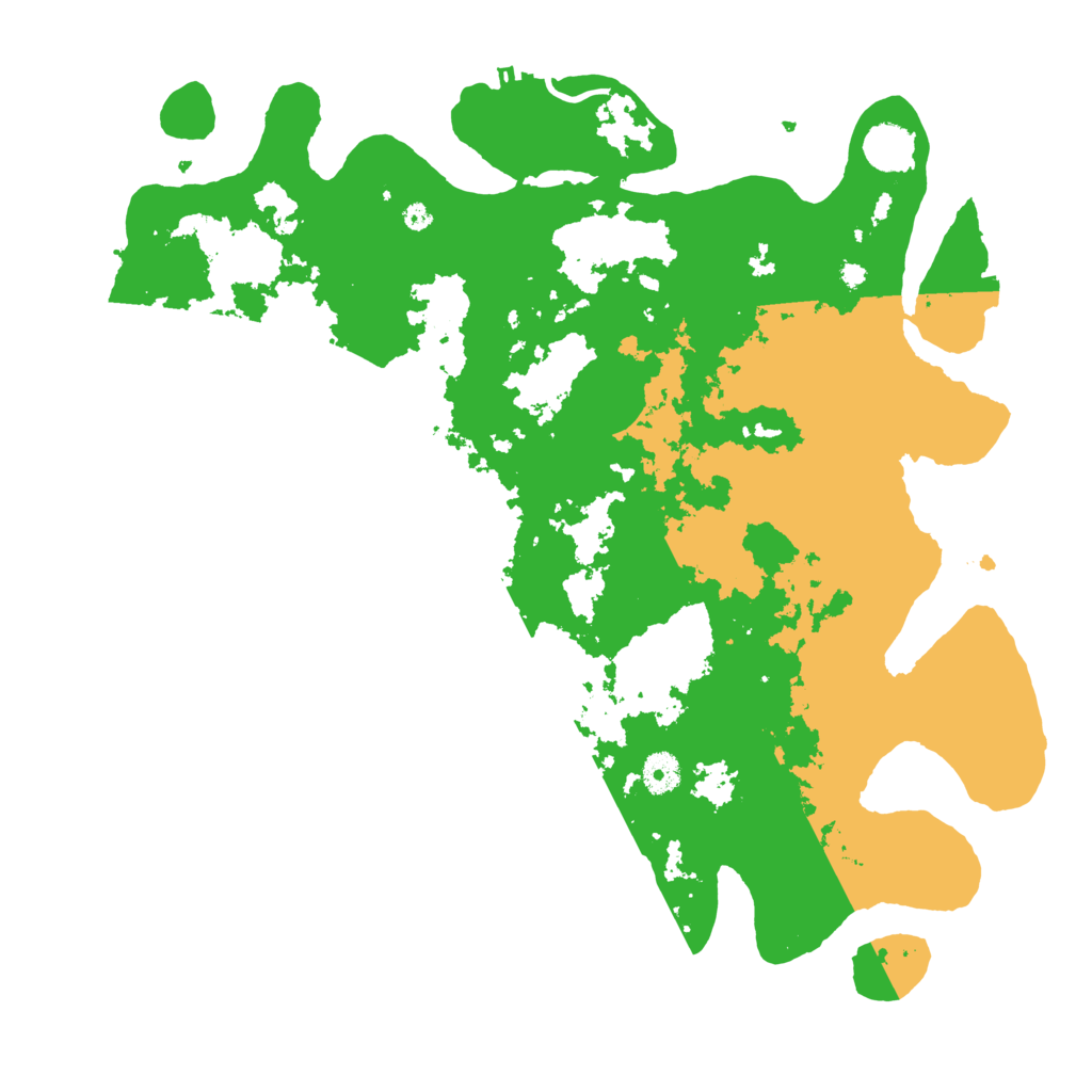 Biome Rust Map: Procedural Map, Size: 4100, Seed: 62137134
