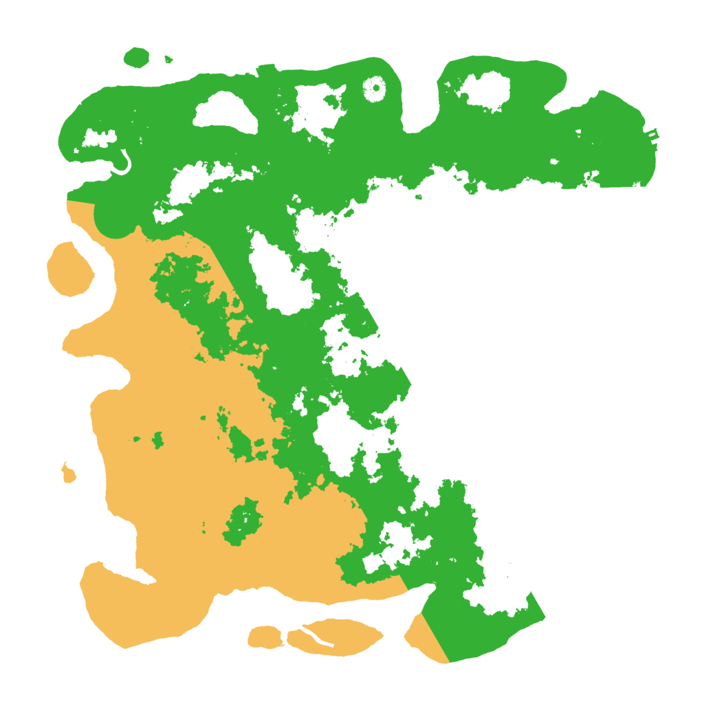 Biome Rust Map: Procedural Map, Size: 4300, Seed: 48317770