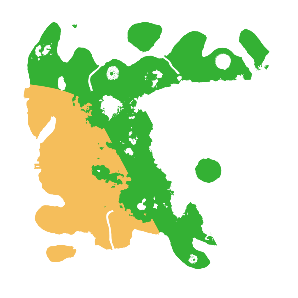 Biome Rust Map: Procedural Map, Size: 3400, Seed: 2783570