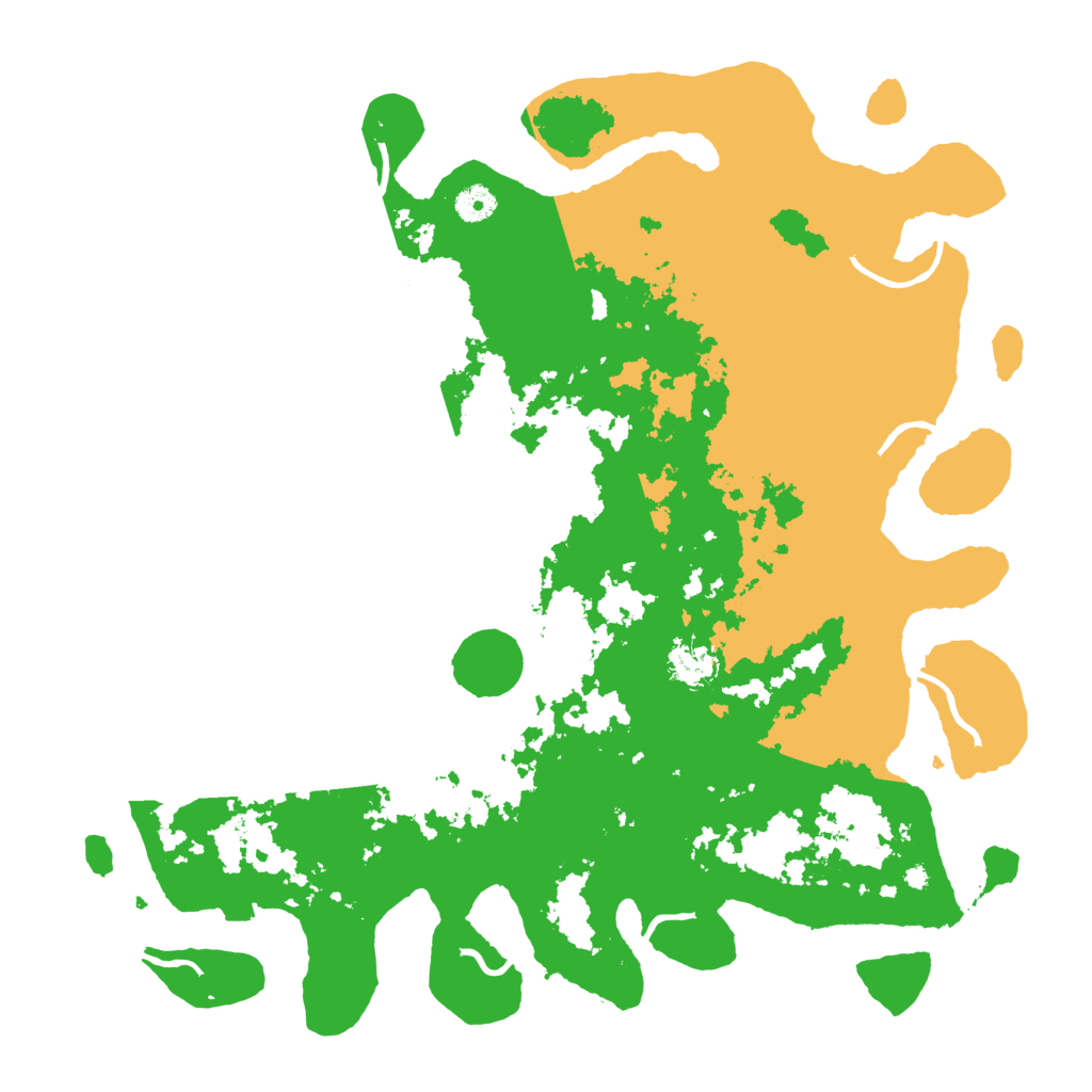 Biome Rust Map: Procedural Map, Size: 4300, Seed: 39015444