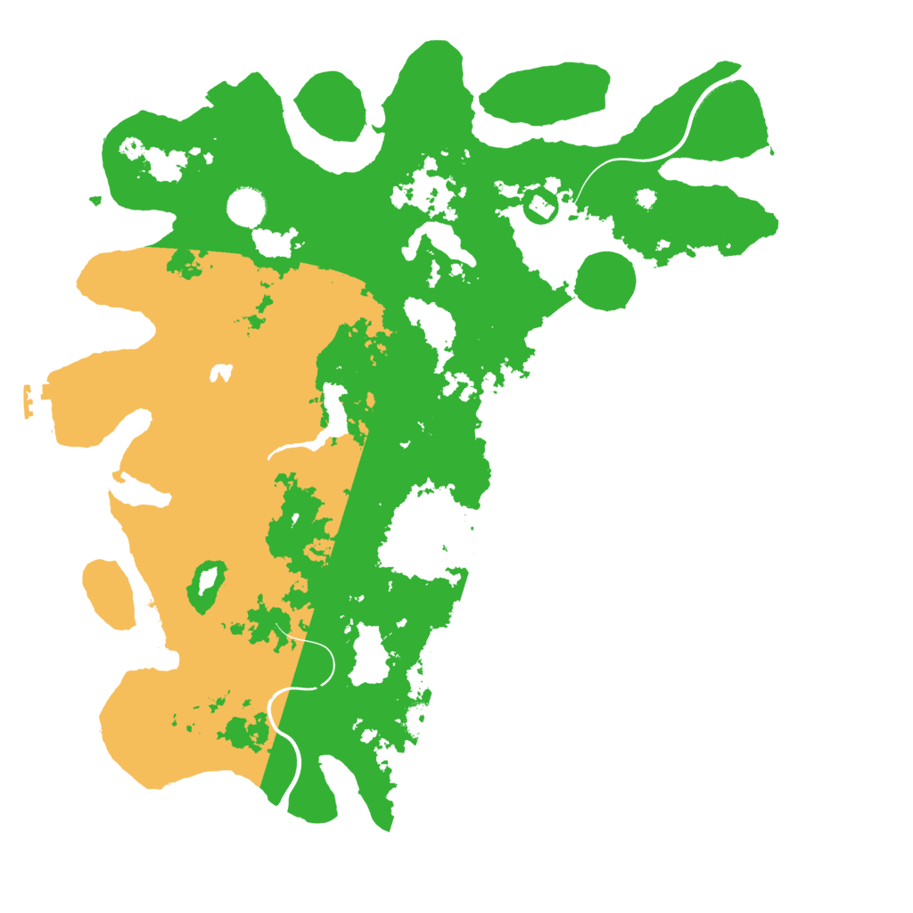 Biome Rust Map: Procedural Map, Size: 4100, Seed: 96622317