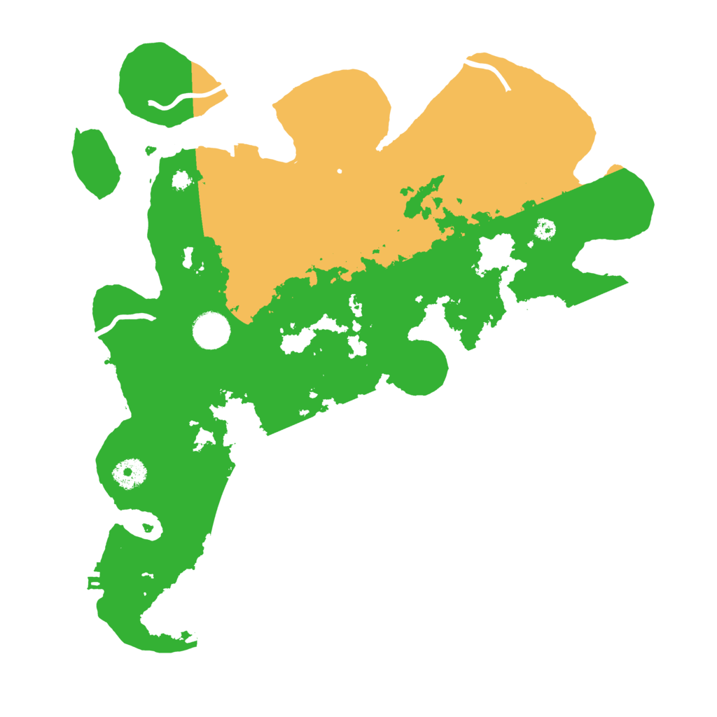 Biome Rust Map: Procedural Map, Size: 3450, Seed: 94319063