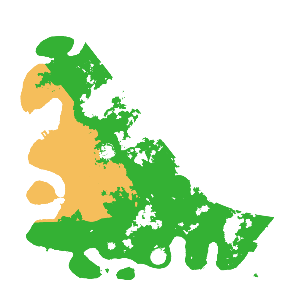 Biome Rust Map: Procedural Map, Size: 3500, Seed: 369874264