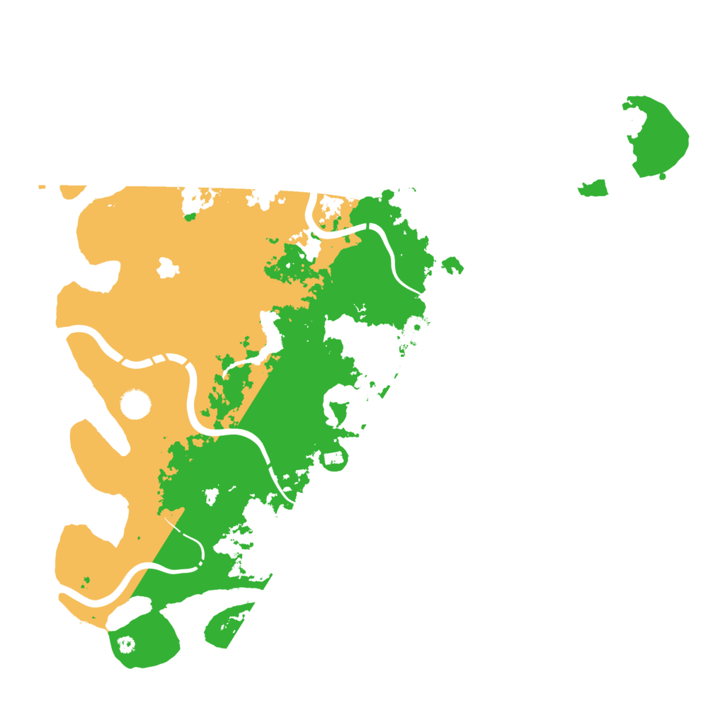 Biome Rust Map: Procedural Map, Size: 4250, Seed: 18446453