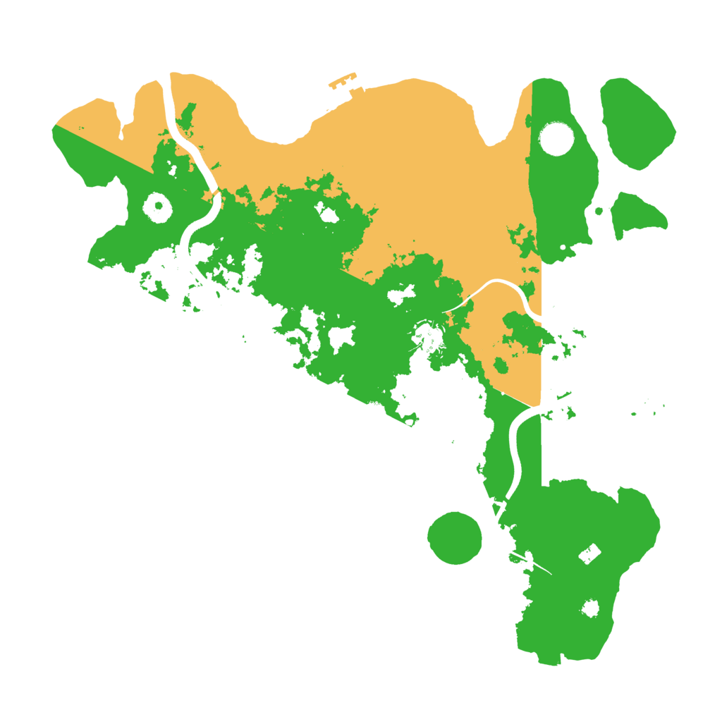 Biome Rust Map: Procedural Map, Size: 3750, Seed: 82106618