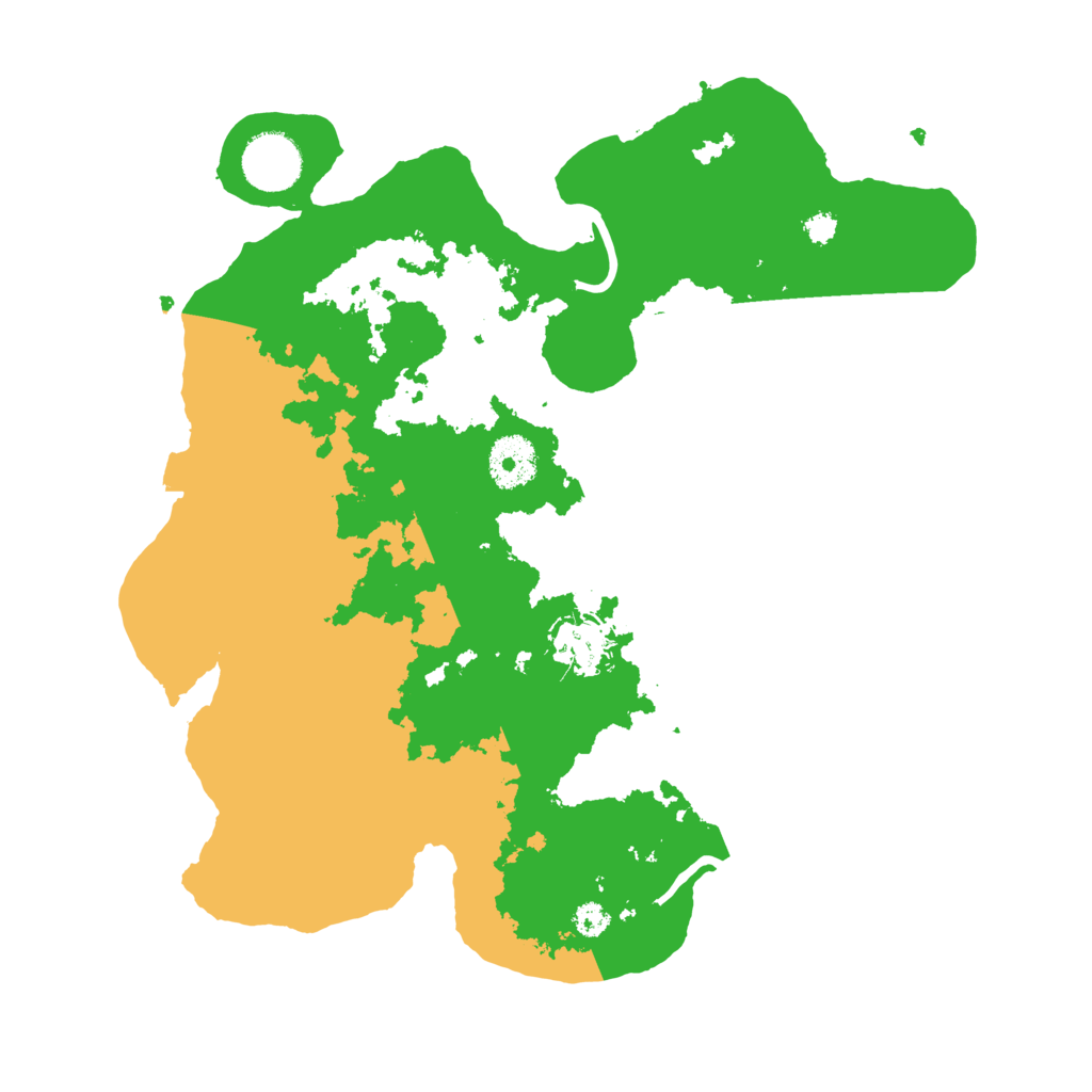 Biome Rust Map: Procedural Map, Size: 3250, Seed: 980379382