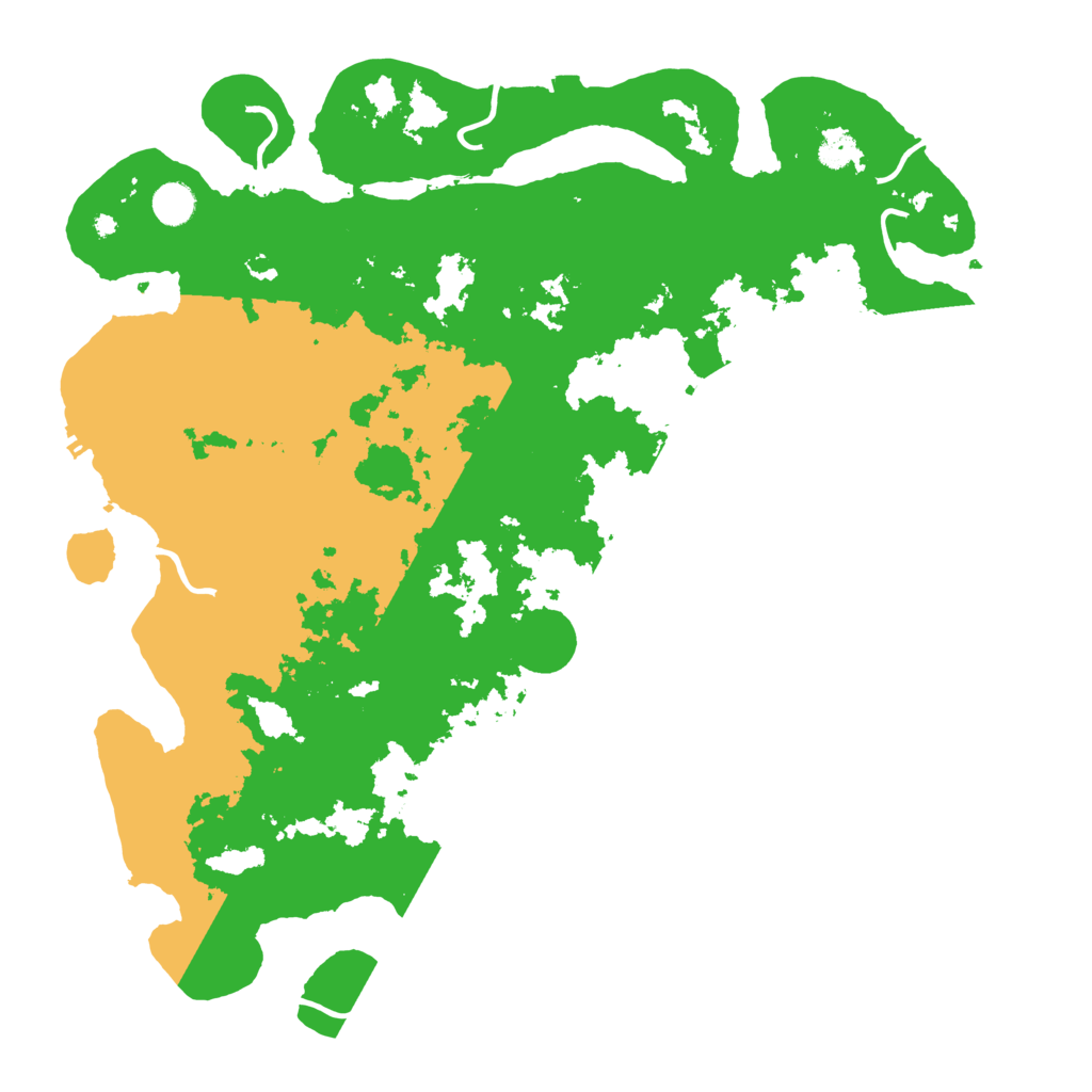 Biome Rust Map: Procedural Map, Size: 4500, Seed: 1478266483