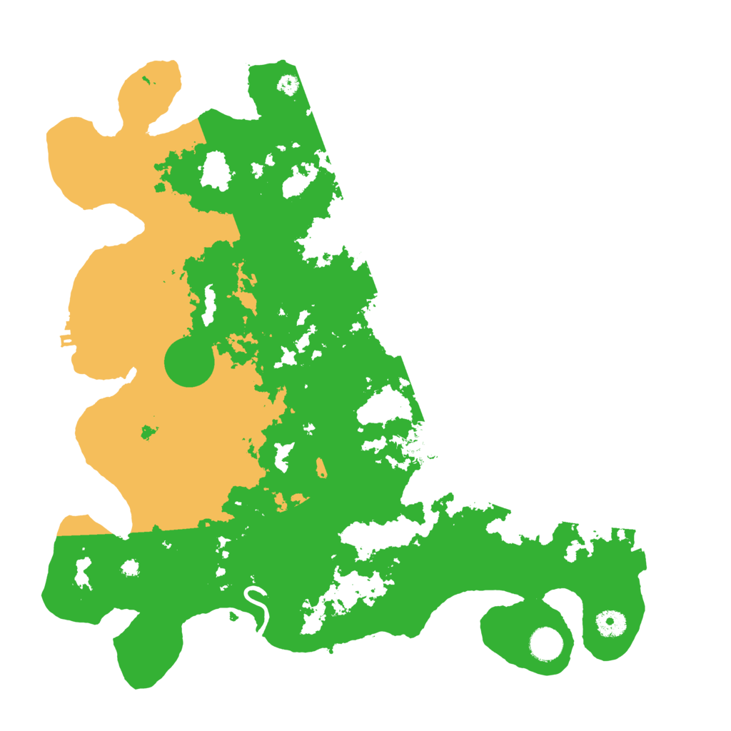Biome Rust Map: Procedural Map, Size: 3850, Seed: 52000972