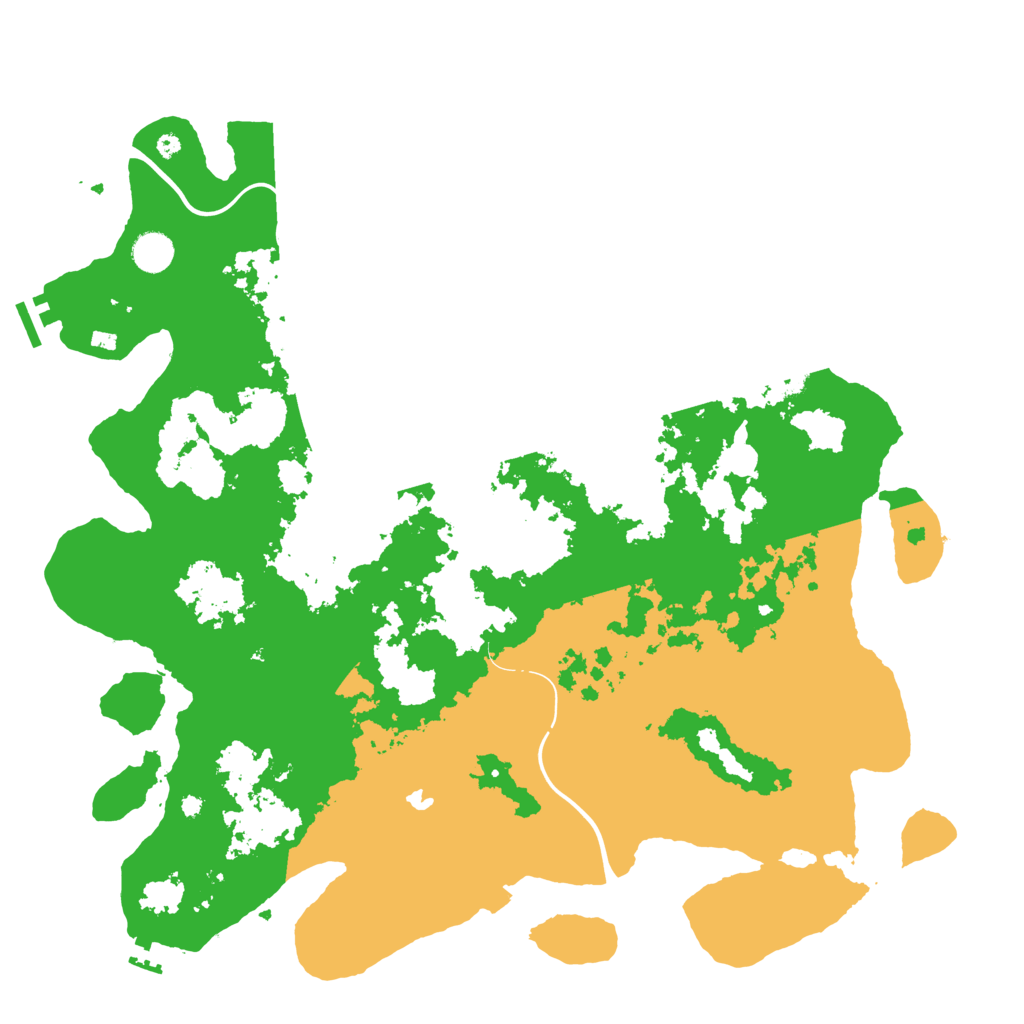 Biome Rust Map: Procedural Map, Size: 4400, Seed: 6897146