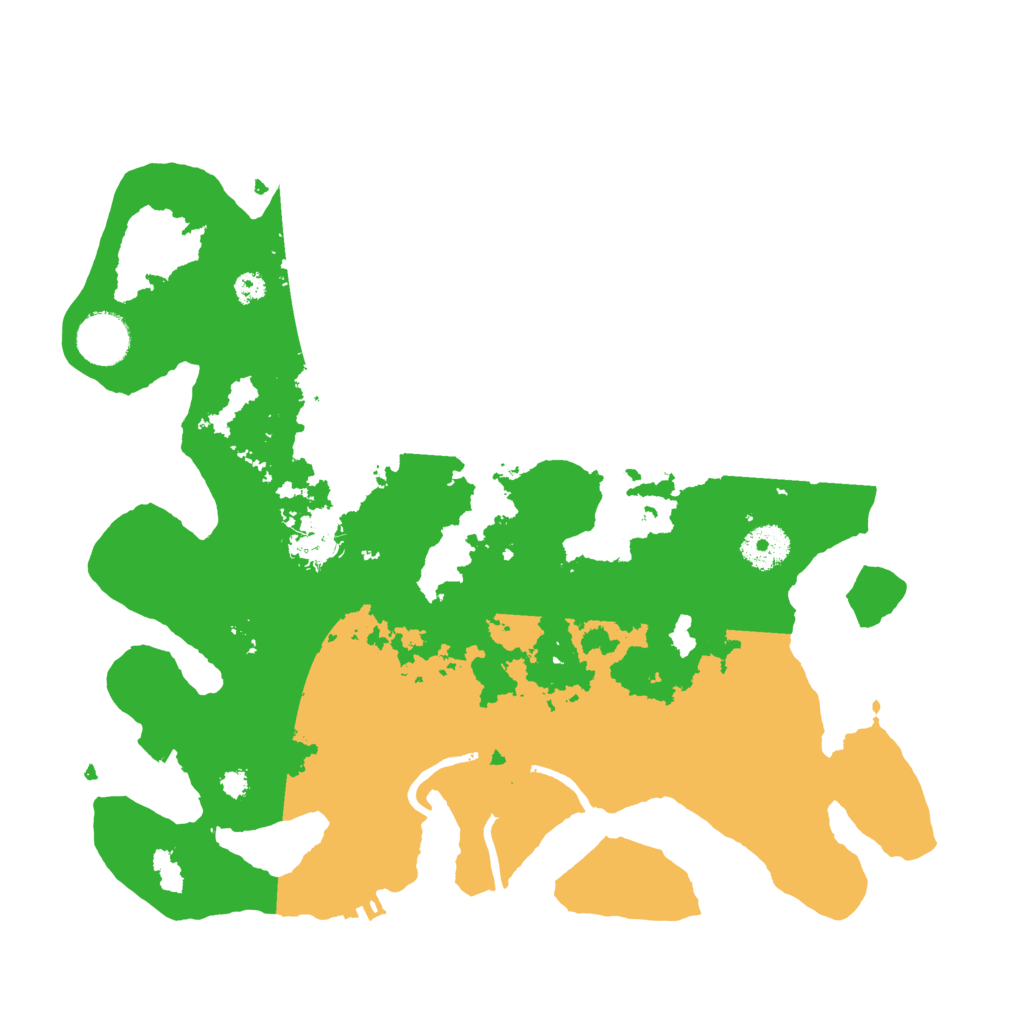 Biome Rust Map: Procedural Map, Size: 3400, Seed: 87227716