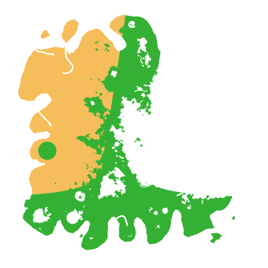 Biome Rust Map: Procedural Map, Size: 3900, Seed: 58206327