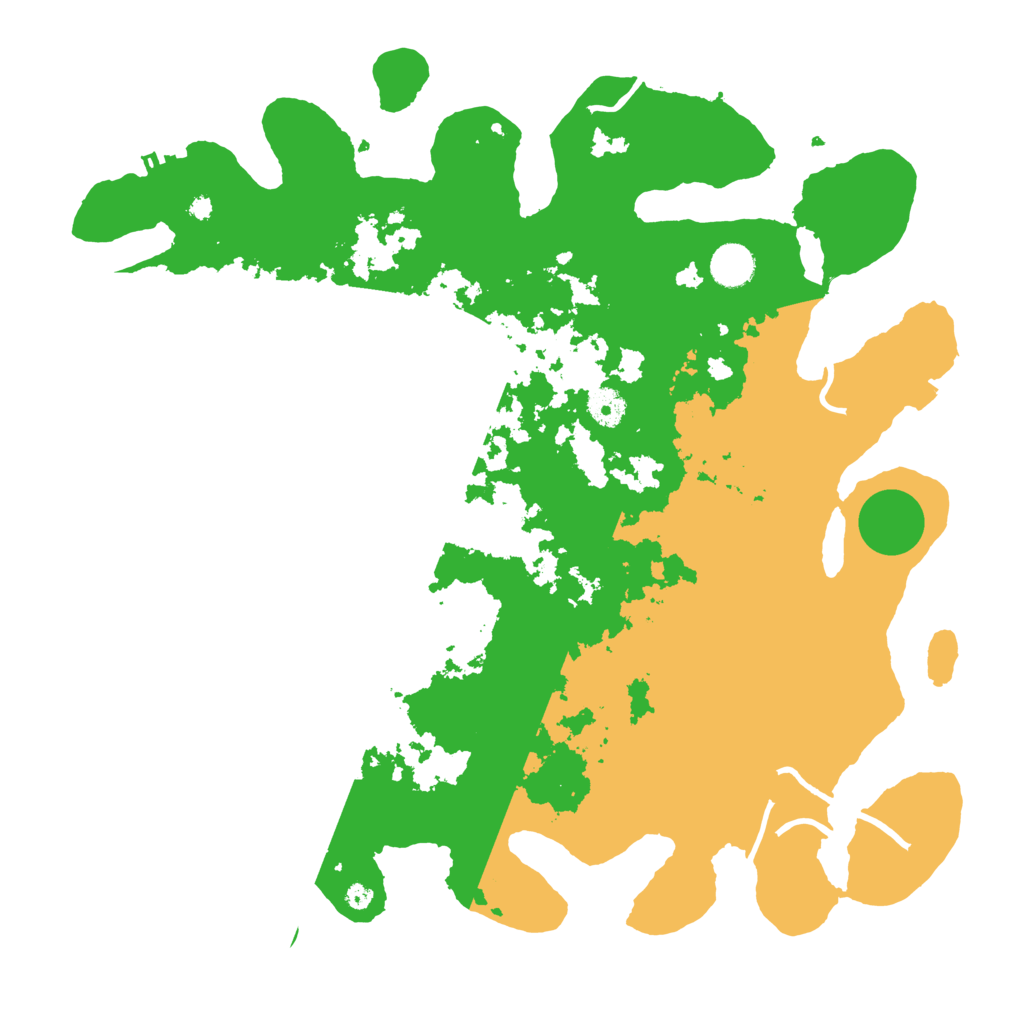Biome Rust Map: Procedural Map, Size: 4100, Seed: 34479956