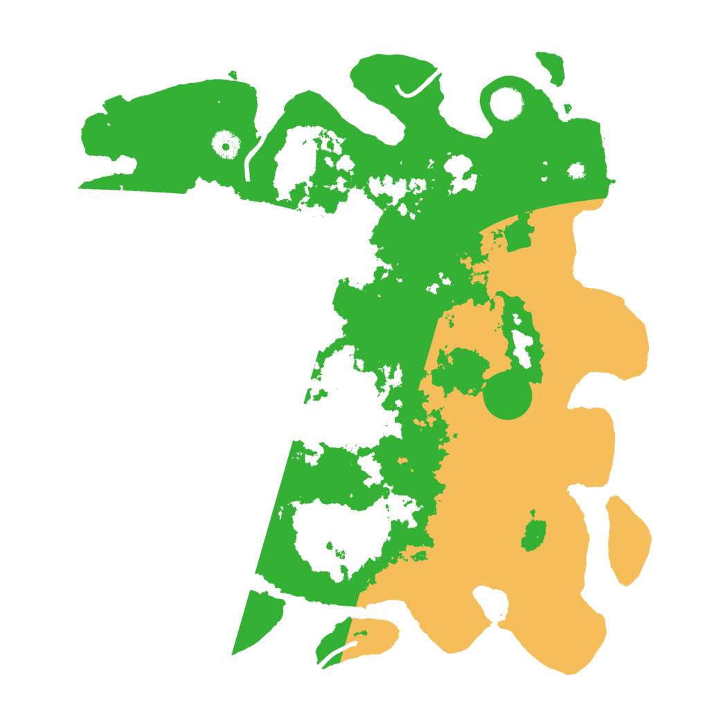 Biome Rust Map: Procedural Map, Size: 3850, Seed: 73052385